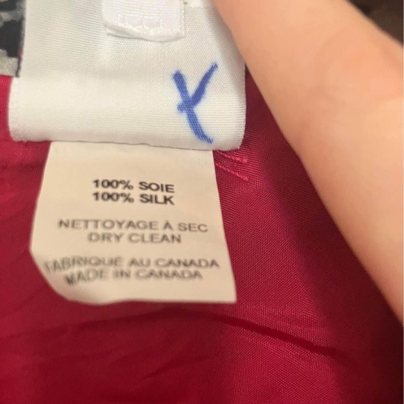 Isabelle Elie Boutique Silk Floral Wrap Skirt - Picture 5 of 5